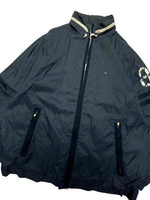 Navy Tommy Hilfiger Windbreaker Men's Large Northern Pole Vintage Wholesale 