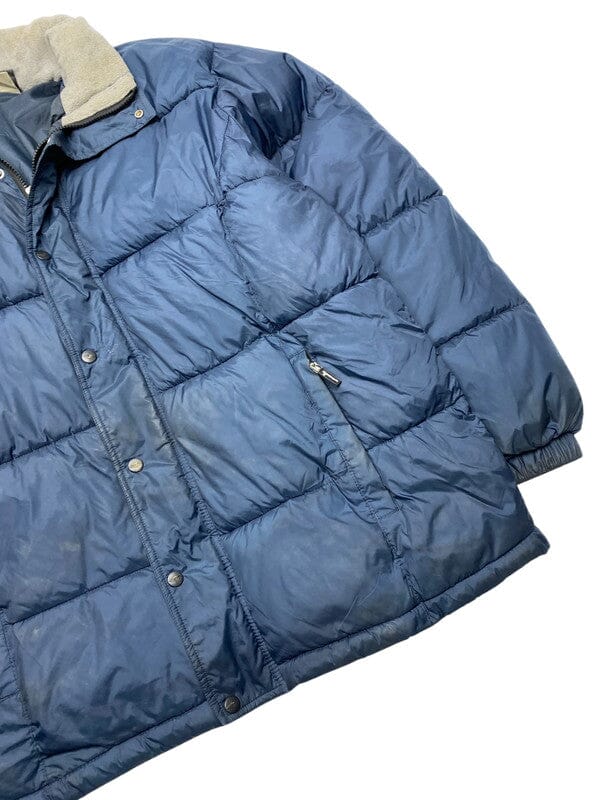 Navy Umbro Puffer Jacket Men's Large Northern Pole Vintage Wholesale 