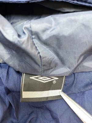 Navy Umbro Puffer Jacket Men's XL Northern Pole Vintage Wholesale 