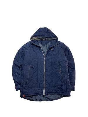 Navy Umbro Puffer Jacket Men's XL Northern Pole Vintage Wholesale 