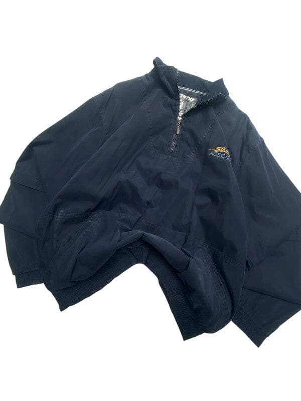 Navy Weatherproof Embroidery Anorak Jacket Men's Large Northern Pole Vintage Wholesale 