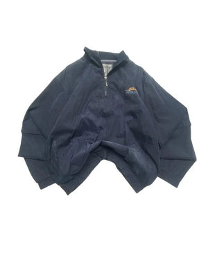 Navy Weatherproof Embroidery Anorak Jacket Men's Large Northern Pole Vintage Wholesale 