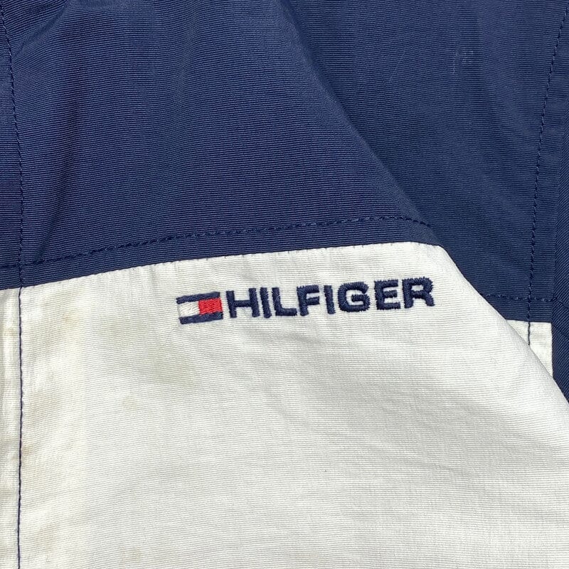 Navy White Red Tommy Hilfiger Jacket Women's XL Northern Pole Vintage Wholesale 