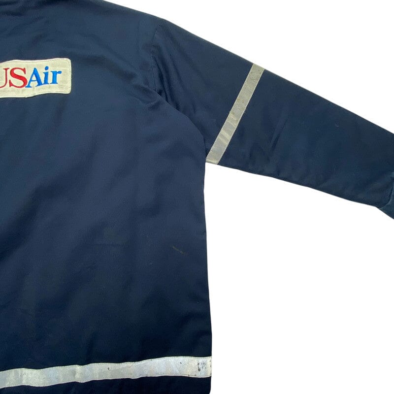 Navy Workwear Jacket Men's Large Northern Pole Vintage Wholesale 