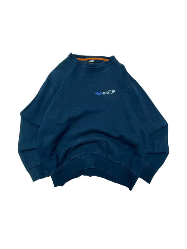 Navy YOU Sweatshirt Men's Large Northern Pole Vintage Wholesale 