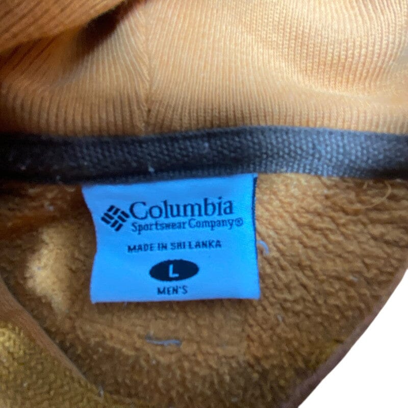 Orange Columbia Hoodie Men's Large Northern Pole Vintage Wholesale 