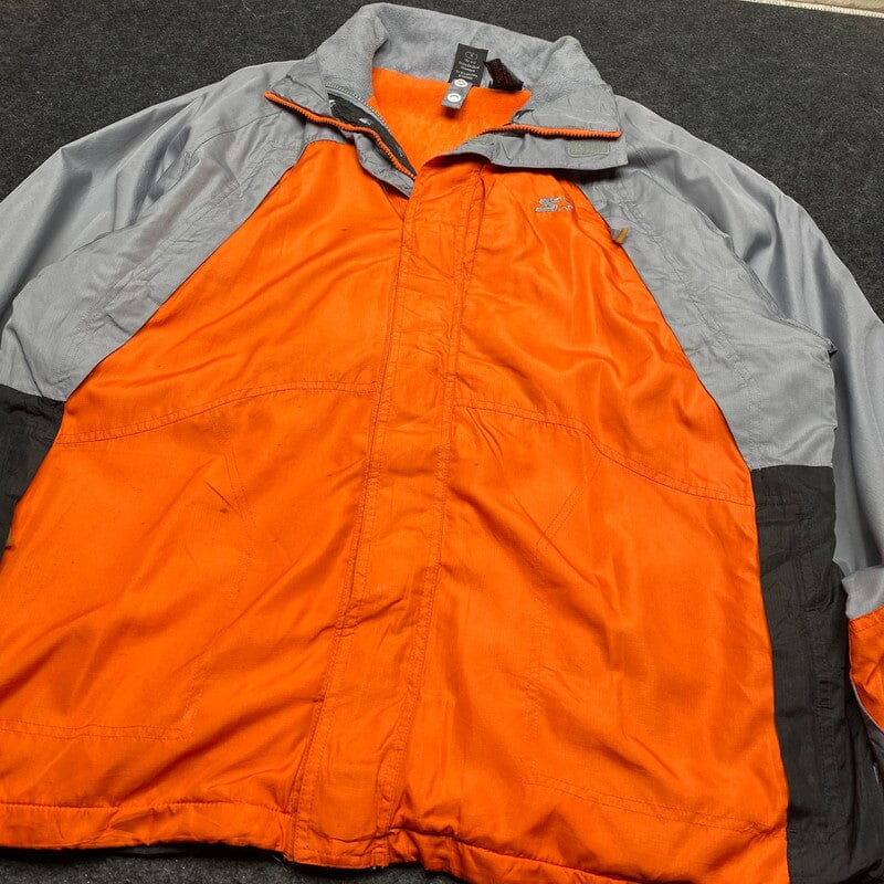 Orange Starter Windbreaker Men's Large Northern Pole Vintage Wholesale 