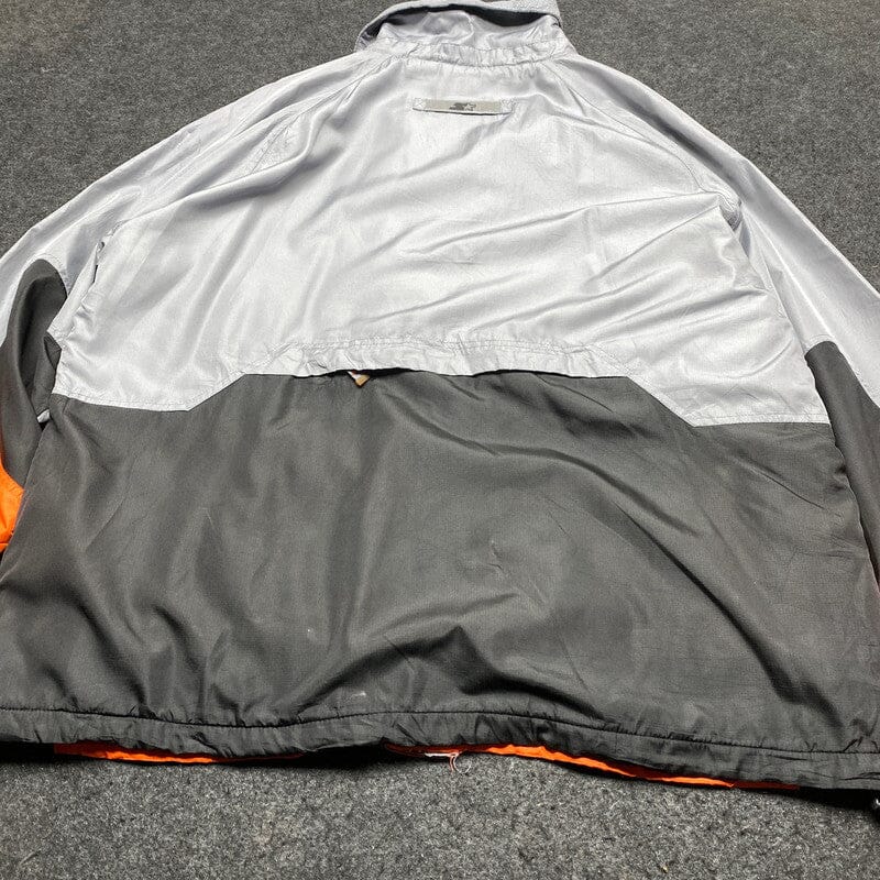 Orange Starter Windbreaker Men's Large Northern Pole Vintage Wholesale 