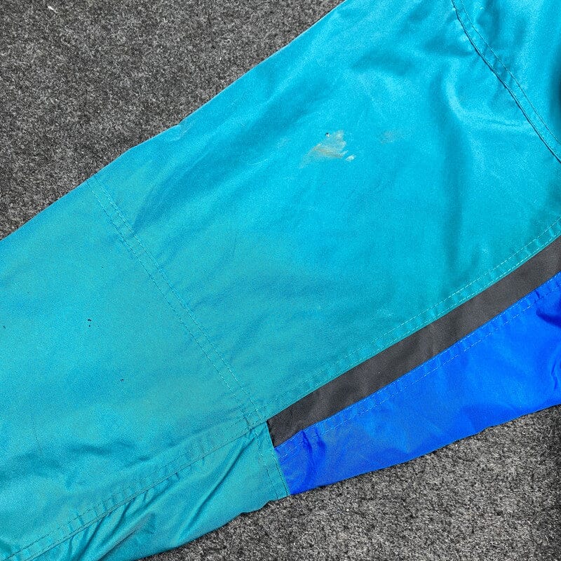 Petrol Green Columbia Windbreaker Men's XXXL Northern Pole Vintage Wholesale 