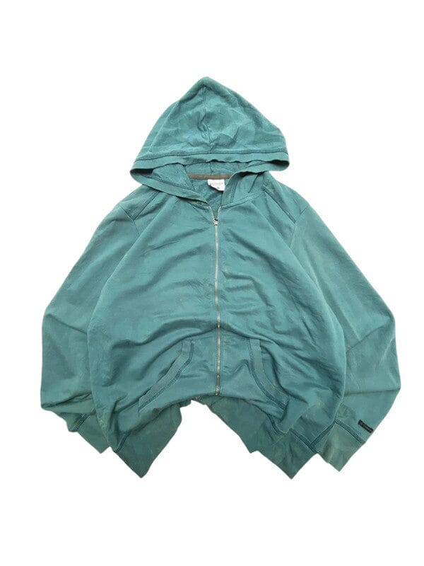 Petrol green columbia zip-through hoodie women's xl Northern Pole Vintage Wholesale 