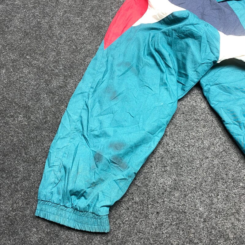 Petrol Green Outdoor Walley Windbreaker XL Northern Pole Vintage Wholesale 