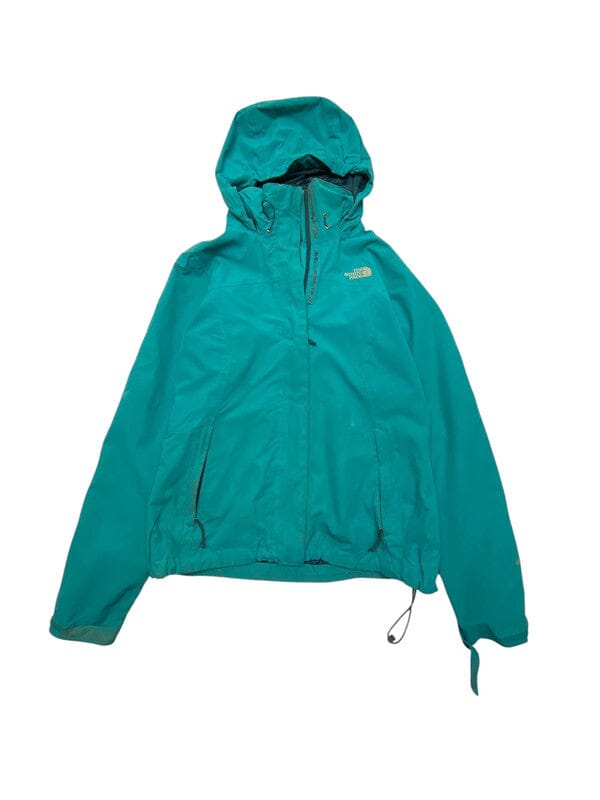 Petrol Green The North Face Windbreaker Women's Small Northern Pole Vintage Wholesale 
