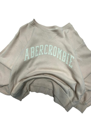 Pink Abercrombie & Fitch Sweatshirt Men's XS Northern Pole Vintage Wholesale 