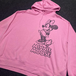 Pink Disney Minnie Hoodie XL Northern Pole Vintage Wholesale 
