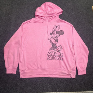 Pink Disney Minnie Hoodie XL Northern Pole Vintage Wholesale 