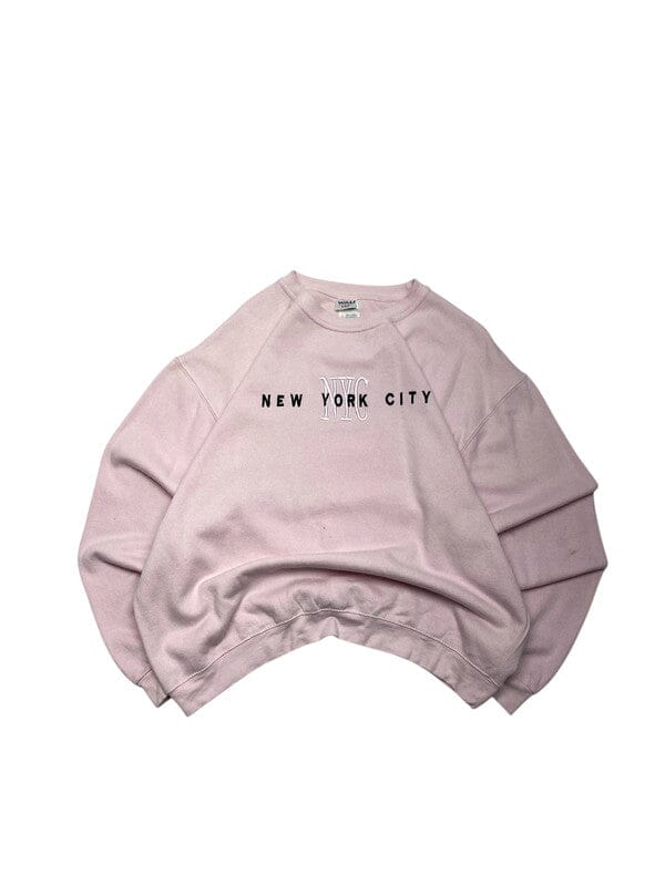 Pink Embroidery Sweatshirt Women's XXL Northern Pole Vintage Wholesale 