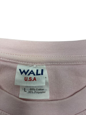 Pink Gildan Embroidery Sweatshirt Men's Medium Northern Pole Vintage Wholesale 