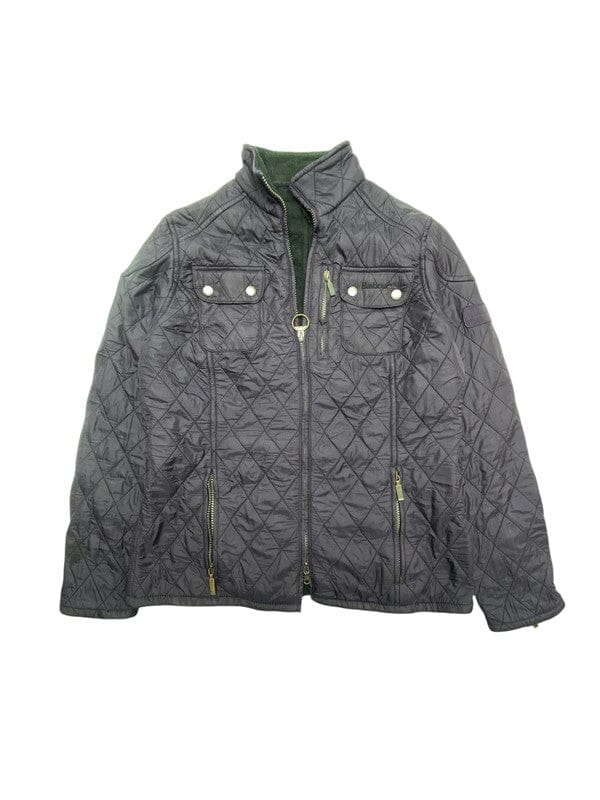 Purple Barbour Quilted Jacket Women's Large Northern Pole Vintage Wholesale 