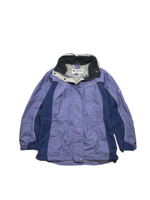 Purple Columbia Ski Jacket Women's Medium Northern Pole Vintage Wholesale 