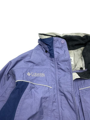 Purple Columbia Ski Jacket Women's Medium Northern Pole Vintage Wholesale 