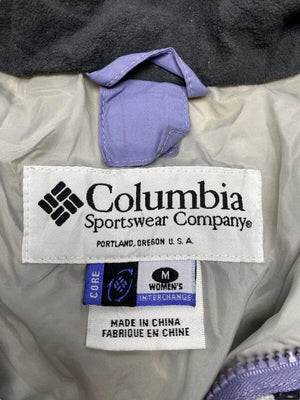 Purple Columbia Ski Jacket Women's Medium Northern Pole Vintage Wholesale 