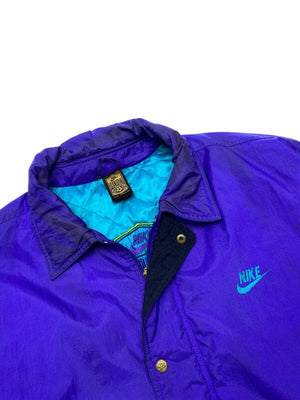 Purple Nike Quilted Jacket Men's XXL Northern Pole Vintage Wholesale 