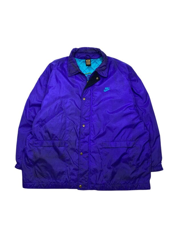 Purple Nike Quilted Jacket Men's XXL Northern Pole Vintage Wholesale 