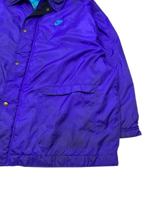 Purple Nike Quilted Jacket Men's XXL Northern Pole Vintage Wholesale 