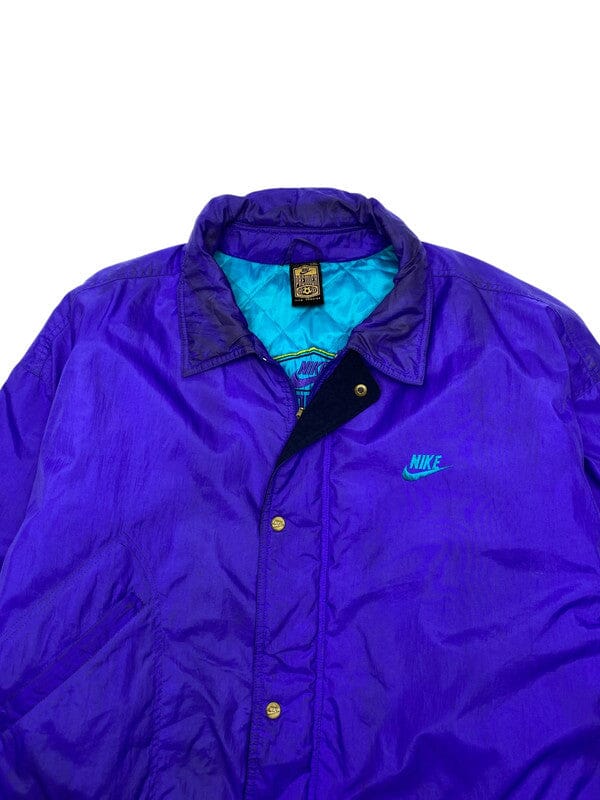 Purple Nike Quilted Jacket Men's XXL Northern Pole Vintage Wholesale 