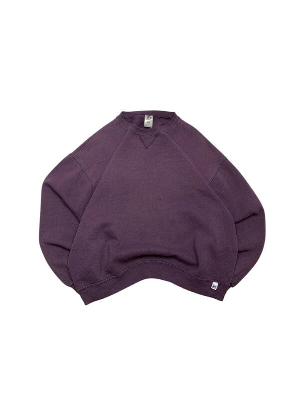 Purple Russell Sweatshirt Men's Large Northern Pole Vintage Wholesale 