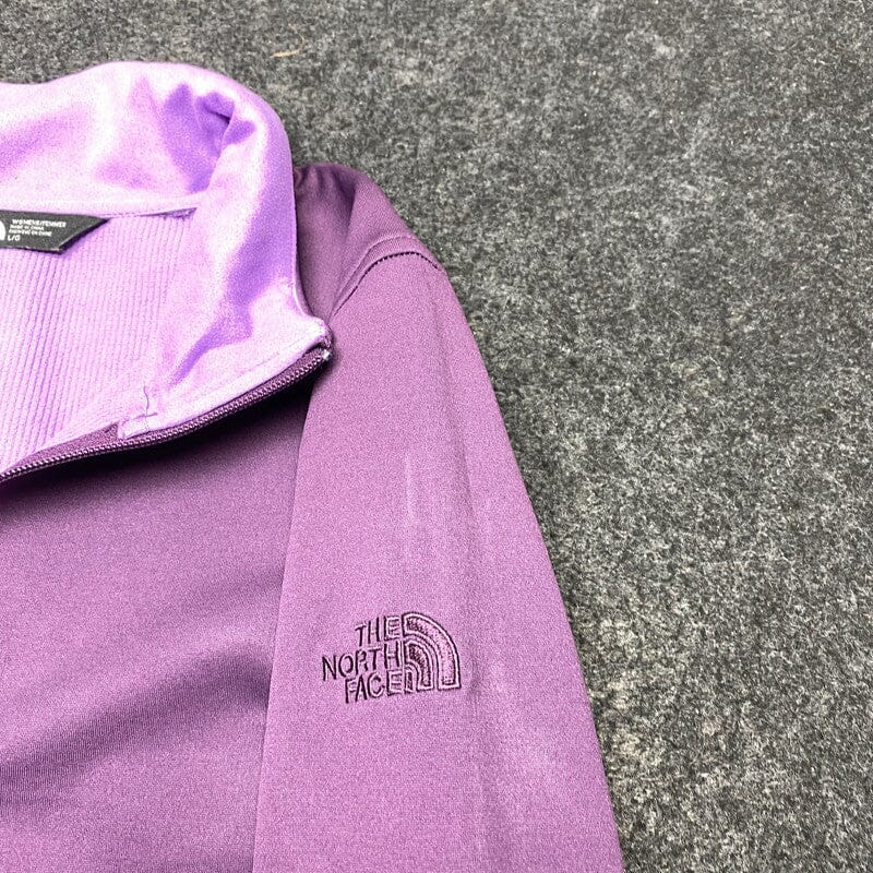 Purple The North Face Fleece Jacket Large Northern Pole Vintage Wholesale 