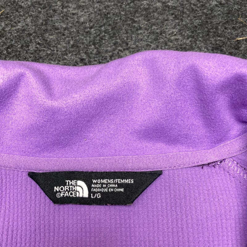 Purple The North Face Fleece Jacket Large Northern Pole Vintage Wholesale 