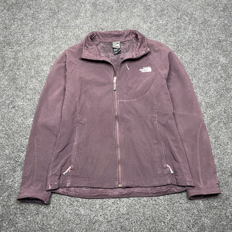 Purple The North Face Fleece Jacket Women's Large Northern Pole Vintage Wholesale 