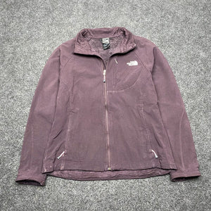 Purple The North Face Fleece Jacket Women's Large Northern Pole Vintage Wholesale 
