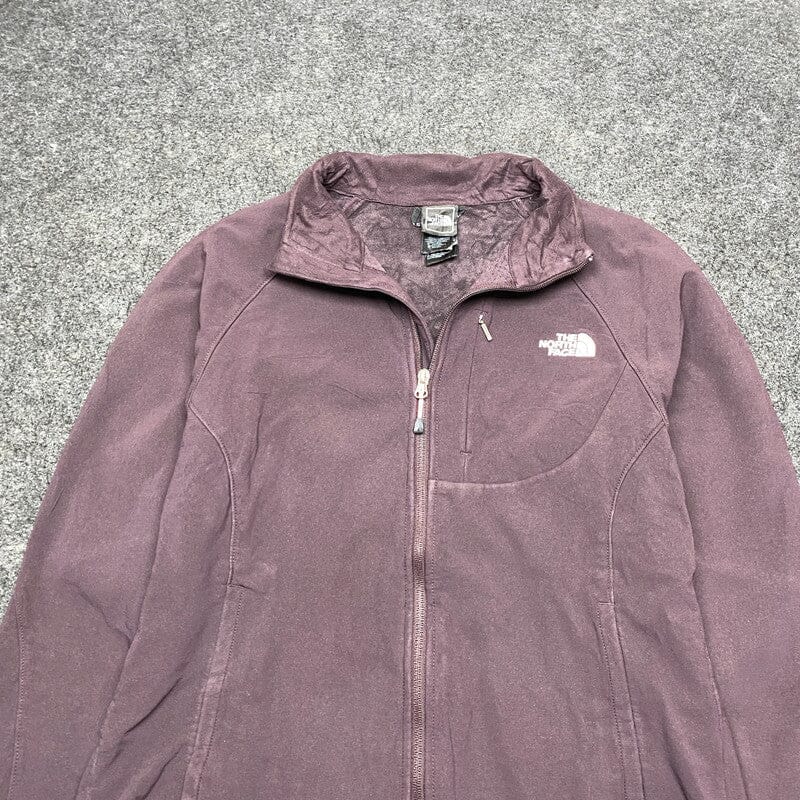 Purple The North Face Fleece Jacket Women's Large Northern Pole Vintage Wholesale 