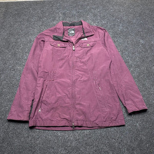 Purple The North Face Windbreaker Women's Medium Northern Pole Vintage Wholesale 