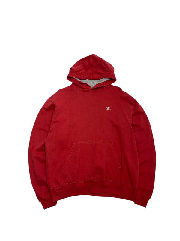 Red Champion Hoodie Men's Medium Northern Pole Vintage Wholesale 