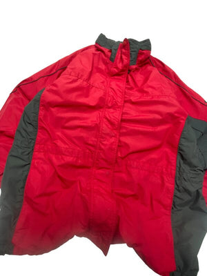 Red Columbia Windbreaker Women's XL Northern Pole Vintage Wholesale 