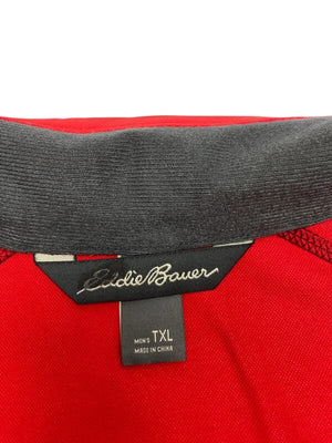 Red Eddie Bauer Windbreaker Men's XL Northern Pole Vintage Wholesale 