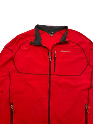 Red Eddie Bauer Windbreaker Men's XL Northern Pole Vintage Wholesale 
