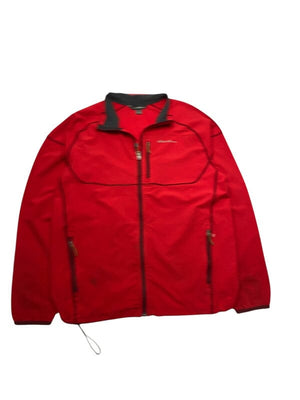 Red Eddie Bauer Windbreaker Men's XL Northern Pole Vintage Wholesale 