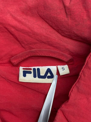 Red FILA Puffer Jacket Men's Small Northern Pole Vintage Wholesale 