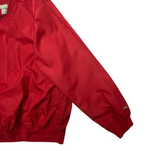 Red Izod Windbreaker Men's Large Northern Pole Vintage Wholesale 