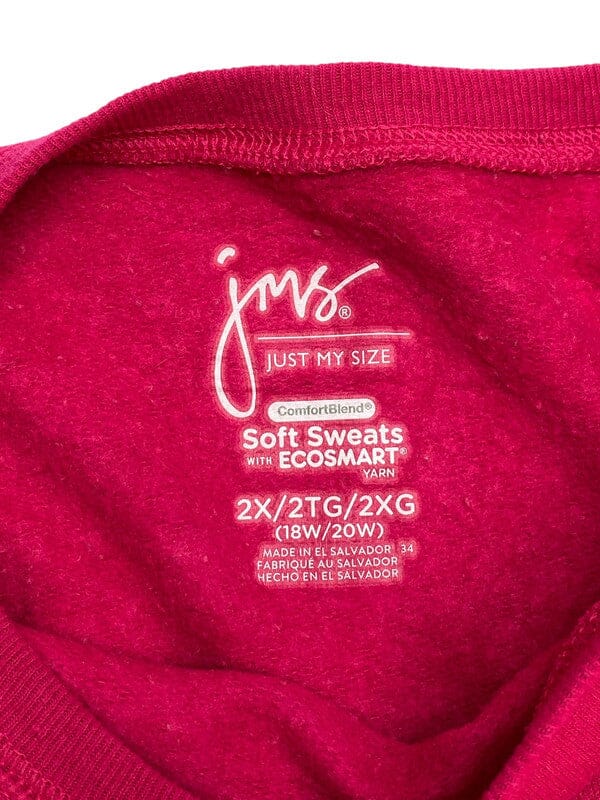 Red jms Sweatshirt Men's XXL Northern Pole Vintage Wholesale 