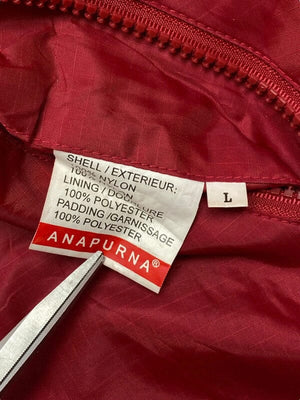 Red-navy anapurna reverse jacket men's large Northern Pole Vintage Wholesale 