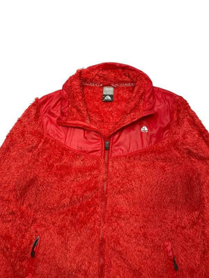 Red Nike Fleece Jacket Men's XL Northern Pole Vintage Wholesale 
