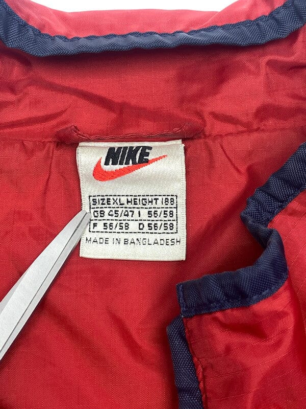 Red Nike Heavy Jacket Men's XL Northern Pole Vintage Wholesale 