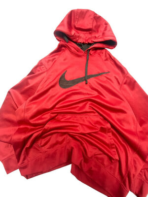 Red Nike Logo Hoodie Men's XL Northern Pole Vintage Wholesale 