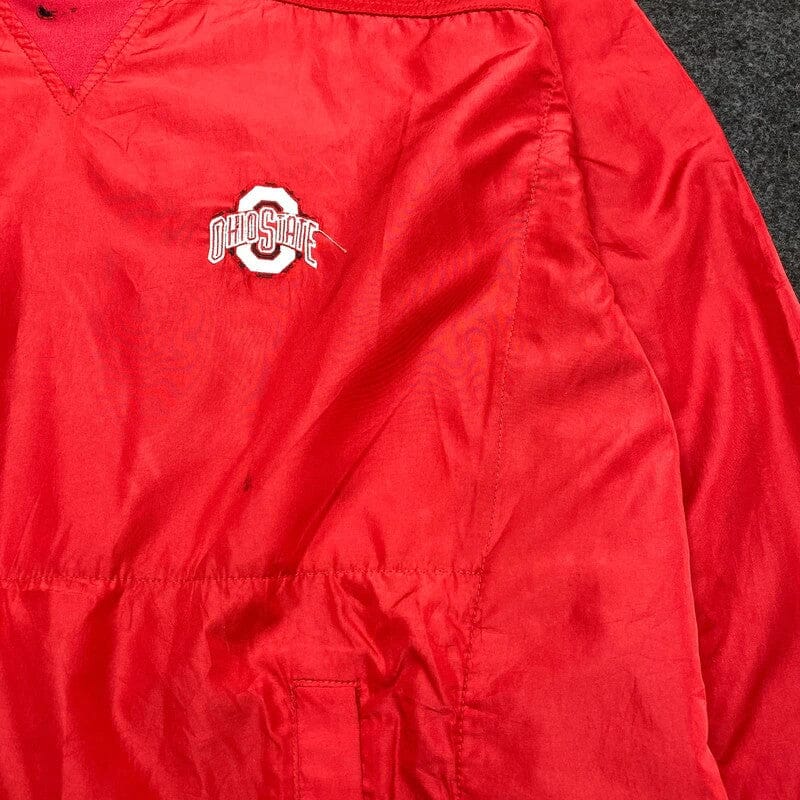 Red Nike Polyester Sweatshirt Men's Medium Northern Pole Vintage Wholesale 