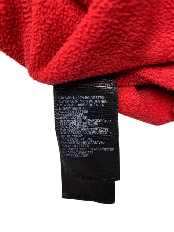 Red North Face Fleece Men's Medium Northern Pole Vintage Wholesale 